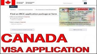 কানাডা ভিসা ফর্ম অনলাইনে কীভাবে পূরণ করবেন।How to fill Canada Visa online application form.IRCC 2022