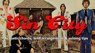 Sin City - country guitar arrangement + soloing tricks and tips