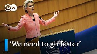 EU Chief Ursula von der Leyen delivers first 'State of the Union' speech | DW News