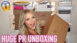 HUGE PR UNBOXING HAUL | FREE MAKEUP BEAUTY GURUS GET