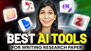 BEST AI TOOLS FOR RESEARCH PAPER WRITING 2023  | TOP AI TOOLS FOR RESEARCH WRITING