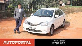 Toyota Etios Test Drive Review - Autoportal