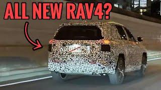 BREAKING! Next Generation Toyota RAV4 Spotted?