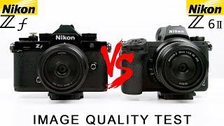 Nikon ZF VS Nikon Z6II | Review IMAGE QUALITY TEST| Best 24MP Full Frame EVER?