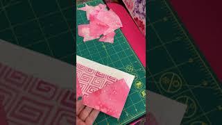 Paper Piecing the Violet Craft Elephant Tips