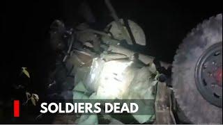 Poonch: 5  soldiers dead as army vehicle falls into gorge near LoC