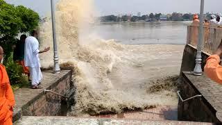 গঙ্গায় বান  |  Ganga High Tide 19 Sep 2024 | Belur Math