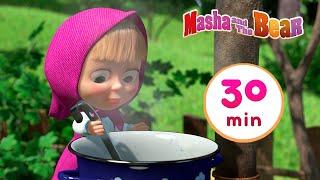 Masha and the Bear  YES, IT'S RECESS!  Best 30 min ⏰ cartoon collection  Jam Day День варенья