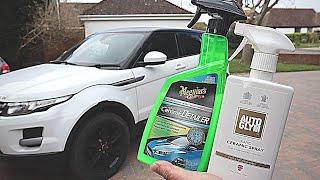 Autoglym Rapid Ceramic Spray V Meguiars Hybrid Ceramic Detailer | Battle of the Halfords Ceramics