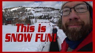 Snow Tubing at Brian Head Resort - Winter in Southern Utah