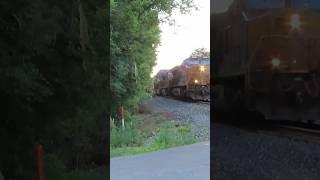 CSX Q136 Intermodal Train from Creston, Ohio July 3, 2021 #railway #csx #train #railroad #railfan