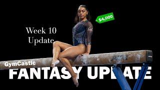 Fantasy Gymnastics Update - NCAA Week 10