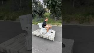 I Turned my Toilet into a Car!