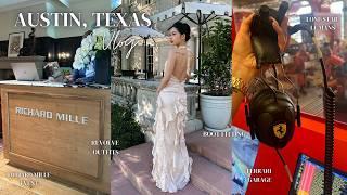 Austin, TX Vlog | Richard Mille, Ferrari AF Corse,  Le Mans Race, Chanel Belt Bag, Revolve Outfits