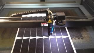 laser cutting machine with automatic camera for label