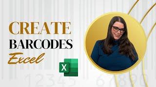 How to Create Barcodes in Microsoft Excel