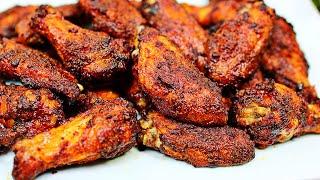 Best Ever Crispy Baked Chicken Wings  - How to Perfectly Bake Crispy Wings in the Oven