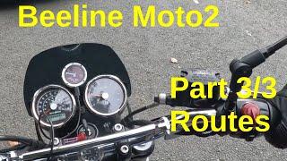 3/3 Beeline Moto 2 ROUTE/WAYPOINT Mode - Interceptor 650