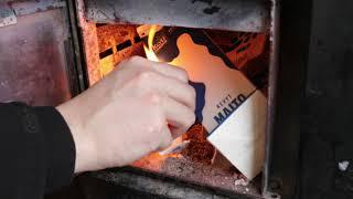 Casual Sauna - Heat with cardboard