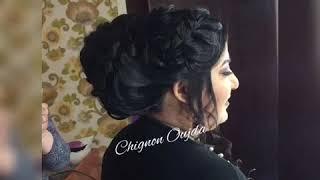 Chignon tressé by me (chignon oujda)