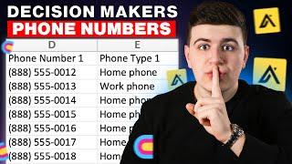 How To Find Decision Maker Phone Numbers For B2B Lead Generation (FOR FREE)