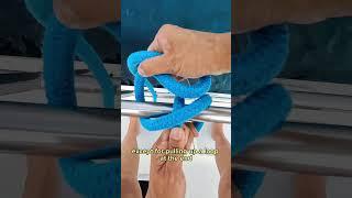 Boat knots, hitches and loops! #knots #nautical #boating #clovehitch #sailing