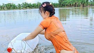 Thử thò tay vào hang không ngờ bắt cả ổ cá khủng | TNTP T294 - Catch goby in the field