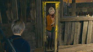 Ashley gets Mad when you tell her to get in a locker in the Resident Evil 4 Remake