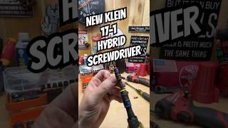 NEW Klein 17-1 Hybrid Screwdriver