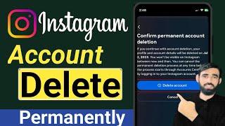 Instagram Account Delete Kaise Kare Permanently 2025 | How To Delete Instagram Account Permanently