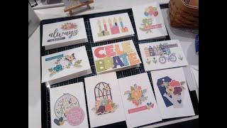 TLC Making Cards using Ephemera