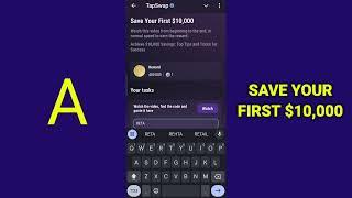 Save Your First $10,000 |Tapswap Code Today | Achieve $10,000 Saving Top Tips And Tricks For Success