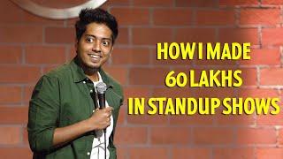 I Made 60 Lakhs In A Day -@AakashGupta Reveals Income Of A Standup Comedian | Raj Shamani Clips