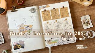 30 Goal Ideas for 2025: Intentions to Make 2025 Your BEST Year Yet | Goal-Setting Journal Layout