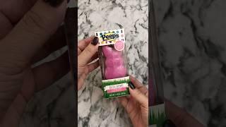 PEEPS Strawberry Marshmallow Scented Bath Bomb!  #shorts #satisfyingvideo #asmr #summeronshorts