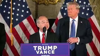 Trump and SoftBank CEO Announce ‘Historic’ $100 Billion Investment in US