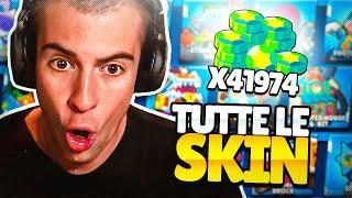 COMPRO TUTTE LE SKIN SU BRAWL STARS!! (COSTOSO)