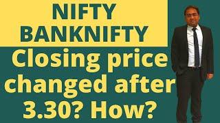 Average Closing Price vs. Last Trade Price | NIFTY BANKNIFTY