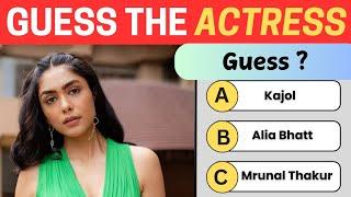 Guess the Actress  | Actress Quiz | Quiz Wallah