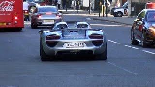 Porsche 918 Spyder - Silent getaway!