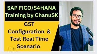 Step by Step SAP “GST Configuration in SAP FICO” ||Configuration Guide For SAP GST In India|Chanu SK