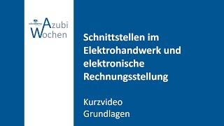 Schnittstellen im Elektrohandwerk und elektronische Rechnungsstellung - Basiswissen vom Großhandel