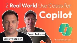 Jeremy Chapman - 2 Real World Examples of how Copilot is enhancing workflows