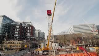 123 Portland - Condos in Downtown Toronto: Crane Installation | Minto Communities