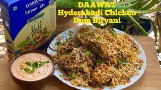 DAAWAT Biryani Kit | DAAWAT HYDERABADI BIRYANI kit | DAAWAT Hyderabadi Chicken Dum Biryani