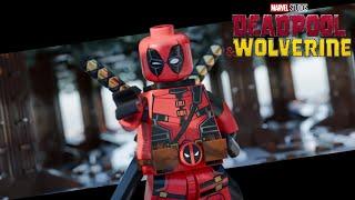 Deadpool & Wolverine Opening Scene but in LEGO | Blender 3D Animation | 4K