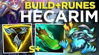 WHY HECARIM IS THE BEST TEAMFIGHT CHAMPION IN WILD RIFT! - S16 Wild Rift Gameplay