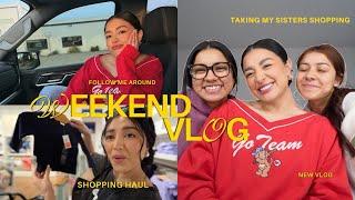 WEEKEND IN MY LIFE: TAKING MY FAMILY SHOPPING FOR OUR DISNEY TRIP!!