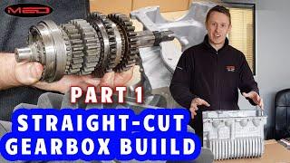 How to build an MED straight-cut Mini gearbox - part 1