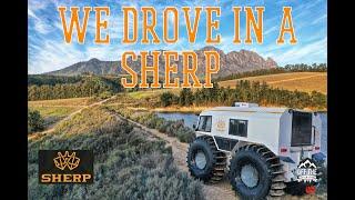 We Got To Drive In A SHERP! Watch how we Cross a Lake In it! This is the ULTIMATE Off Road Vehicle!